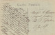 37. BALLAN MIRE. CPA.  LE CHATEAU DE BOIS RENAUD FACADE PRINCIPALE. + TEXTE ANNEE 1919 - Ballan-Miré