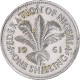 Monnaie, Nigéria, Elizabeth II, Shilling, 1961, TTB, Cupro-nickel, KM:5 - Nigeria