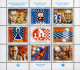 Delcampe - Yugoslavia 1995, Europa, Frogs, Flowers, Airplanes, Chess, Complete Year, MNH - Annate Complete