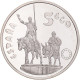 Monnaie, Espagne, 5 Ecu, 1994, Cervantes - Don Quichotte,BE, FDC, Argent, KM:M13 - Andere & Zonder Classificatie