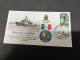 5-7-2023 (1 S 22) Royal Australian Navy Warship - HMAS Ballatat FFH 155 (Mexico Stamp) - Sonstige & Ohne Zuordnung