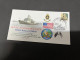 5-7-2023 (1 S 22) Royal Australian Navy Warship - HMAS Ballarat FFH 155 (USA Flag) - Andere & Zonder Classificatie