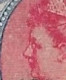 Afwijking Rode Kras Boven Het Oog In 1899 Koningin Wilhelmina 15 Cent Blauw / Rood NVPH 65 - Variétés Et Curiosités