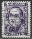 Plaatfout Violette Vlek In De Grote Haarlok (zegel 19) In 1928 Kinderzegels 1½ + 1 Ct Violet NVPH 220 P 1 - Variétés Et Curiosités
