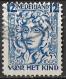 Plaatfout Verticale Kras In Het Haar Onder De E Van NEderland In 1928 Kinderzegels 12½ + 3½ Ct Blauw NVPH 223 A PM 8 - Variétés Et Curiosités