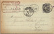 90 DANJOUTIN -BELFORT - Adolphe STEIN - Entiers Postaux Année 1899 - Danjoutin