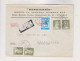 TURKEY 1947 GALATA  Airmail Cover To Sweden - Lettres & Documents