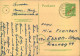 GaNzsachenkarte 10 Pf., Rotaufdruck Ab "BERLIN - BRITZ 27.9.49" - Briefe U. Dokumente