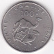 République De Djibouti 100 Francs 1977, En Cupronickel, KM# 26 - Dschibuti