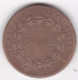 Colonie Française, 5 Centimes 1830 A, Charles X, Frappé Pour La Guyane , En Bronze , Lec# 303 - Colonies Générales (1817-1844)