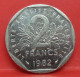 2 Francs Semeuse 1982 - SUP - Pièce Monnaie France - Article N°804 - 2 Francs