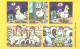 Latvia:Used Phonecard, Lattelekom, 2 Lati, Comics, Chikens, 2003 - Letland