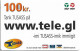 Greenland - Tusass - Www.tele.gl, GSM Refill, 100kr. Exp. 16.04.2011, Used - Groenlandia