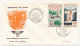 TCHAD => 2 Enveloppes FDC - 4 Valeurs Jeux Olympiques De Tokio - 12 Aout 1964 - Fort-Lamy - Chad (1960-...)