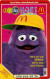 TÉLÉCARTE - McSMILE, RONALD McDONALD'S CLUB - JUIN 2003 - FALL IN LOVE WITH " GRIMACE " - Alimentación