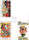 4 COMIC POSTCARDS - DENTIST THEME - ALL UNUSED - CONSTANCE - BOB WILKIN - TROW - BAMFORTH - ALL UNUSED - Santé