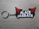 BLACK SABBATH PORTE CLES En CAOUTCHOUC RUBBER KEYCHAIN (logo) - Objets Dérivés