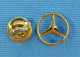 1 PIN'S //  ** LOGO / MERCEDES-BENZ ** . (A.B.) - Mercedes