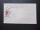 VR China 1971 Zierumschlag Rückseitig Frankiert Mit Freimarke Historische Stätten Der Revolution Michel Nr.1087 EF - Covers & Documents