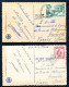 RC 25642 PHILIPPINES 1956 DEUX CARTES POSTALES POUR GRENOBLE FRANCE - Philippines