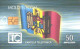 Moldova:Used Phonecard, Moldtelecom, 50 Impulses, Stefan Cel Mare Monument, 2000 - Moldavie