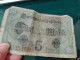 BILLET / 5 MARK/ 1917 - 5 Mark