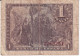 BILLETE DE ESPAÑA DE 1 PTA  DEL AÑO 1943 SIN SERIE (BANKNOTE) FERNANDO EL CATOLICO - 1-2 Peseten