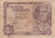 BILLETE DE 1 PTA DEL AÑO 1948 SIN SERIE SIN - DAMA DE ELCHE  (BANKNOTE) - 1-2 Peseten