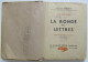 LIVRE 1947 SYLLABAIRE ET PREMIERES LECTURES LA RONDE DES LETTRES COLLECTION THERENTY JEAN SAUVESTRE ILLUSTR. R BRESSON - 0-6 Years Old