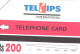 Pakistan:Used Phonecard, Telips, 200 Rs, Jupiter Insurance Company Limited - Pakistan