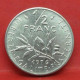 50 Centimes Semeuse 1976 - FDC - Pièce Monnaie France - Article N°1063 - 50 Centimes