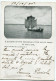 BIRMANIE CARTE POSTALE -A GLIMPSE OF THE IRRAWADDI WITH NATIVE CRAFT IN FULL SAIL DEPART RANGOON 13 OC 05 POUR L'ITALIE - Burma (...-1947)