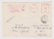 Romania Rumänien 1988 Cover W/Topic Stamp, Sport Calgary 1988 Winter Olympics EMA METER Postmark Skiing, Abroad (66358) - Máquinas Franqueo (EMA)