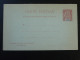 Entier Postal Carte Postale Avec Réponse Type Sage 10c Rouge Sur Bleu N°17 St-Pierre Et Miquelon (ex 1) - Lettres & Documents