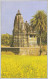 India Khajuraho Temples MONUMENTS - JAVARI Temple Eastern Group Picture Post CARD New As Per Scan - Hinduismus