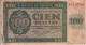 BILLETE DE ESPAÑA DE BURGOS DE 100 PTAS 20/05/1936 SERIE X  (BANK NOTE) - 100 Peseten