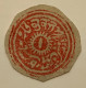 Jammu And Kashmir GENUINE SG8 VF Unused (*) 1867-76 4a Red (1869)   (Inde India Indian Feudatory States - Jammu & Kashmir