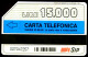 G 220 C&C 1253 SCHEDA TELEFONICA USATA COMPAGNA DI TUTTI I GIORNI 15.000 L. 30.06.95 TES - Public Ordinary