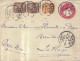 EGYPT - ENVELOPE CINQ MILL 1896 Uprated > DEN HAAG/NL / *421 - 1866-1914 Khédivat D'Égypte