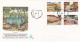 SOUTH WEST AFRICA 1988 4 First Day Covers FDC 60,61,62,63 - Lettres & Documents