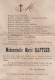 Mademoiselle Marie BAPTIER/ Décédée à VICHY Le 29 Juin 1911/Vous Prie D'assister En L'Eglise St Blaise/1911     FPD130 - Obituary Notices