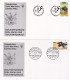 SOUTH WEST AFRICA 1983-1988 17 Date Stamp Cards  - Numbers 19 20 21 22 23 S25 S26 S27 S28 S28.1 S28.2 S29 S31 - Briefe U. Dokumente