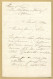 Léon Lhermitte (1844-1925) - French Painter - Autograph Letter Signed - 1882 - Schilders & Beeldhouwers