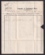 629/39 -- Lettre TP Médaillon 10 C Barres 105 ST GHISLAIN 1862 Vers Le Régisseur Des Chemins De Fer Du FLENU à QUAREGNON - Sonstige & Ohne Zuordnung