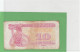 UKRAINIAN NATIONAL BANK . 1991 COUPON ISSUE .  10 KARBOVANETS  .  2 SCANES - Ukraine