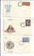 INDIA - 45 FDC - Briefe U. Dokumente