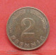 2 Pfennig 1994 G - TTB  - Pièce Monnaie Allemagne - Article N°1432 - 2 Pfennig