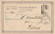Chine Cachets Chinois Et Allemand Sur Carte Postale Tientsin 1901 - Brieven En Documenten