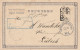 Chine Cachets Chinois Et Allemand Sur Carte Postale Tientsin 1901 - Briefe U. Dokumente