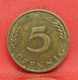 5 Pfennig 1950 D - TTB - Pièce Monnaie Allemagne - Article N°1454 - 5 Pfennig